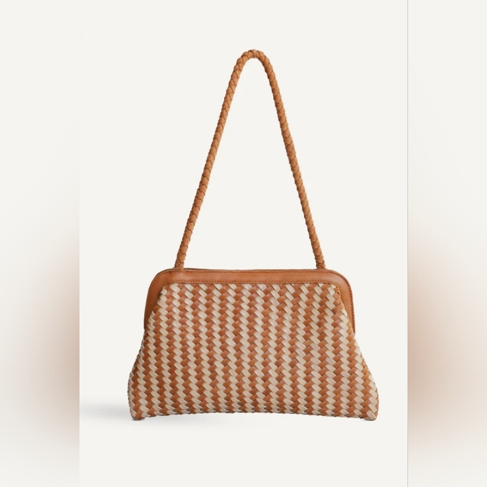 Bembien Le Sac Cocoa Stripe Hand/ Shoulder bag